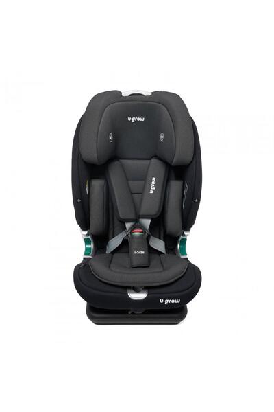 U-Grow Autosedačka, isofix, 76-150 cm, černá