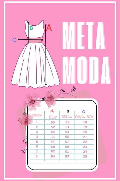 META MODA Rochie pentru fete - Honey Melon Maneca Karolın İncili