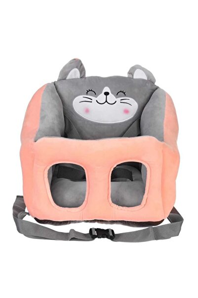 BUNCA كرسي بذراعين من القطيفة للأطفال مقعد دعم لأريكة الأطفال لتعلم الجلوس عل...