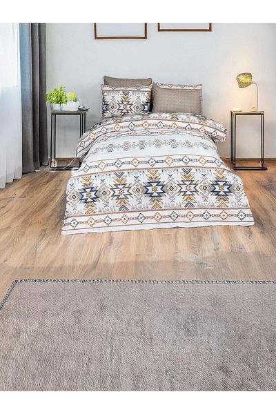 VİLERA HOME طقم غطاء لحاف مزدوج منقوش