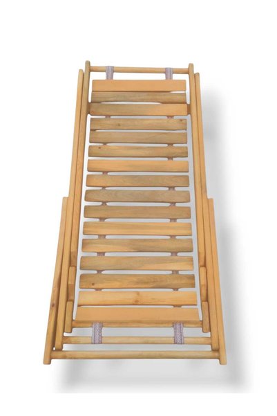 Yonga Ahşap katlanır şezlong sandalye. bahçe. balkon. teras.