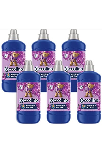 Coccolino Balsam de rufe Coccolino Purple Orchid, 6x1275ml