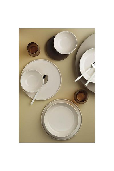 Kütahya Porselen 18dílná jídelní sada Kutahya Porselen FIT-C pro 6 osob z krémového porcelánu