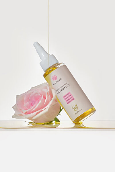 Rose and Cure Besleyici ve Güçlendirici Doğal Saç Bakım Yağı 100 ml