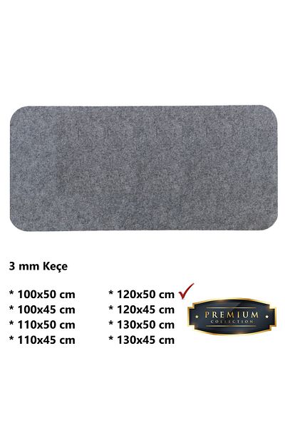 Next Craft Gray Mouse Pad Table Top Protective Mat Large Sizes 3mm Felt