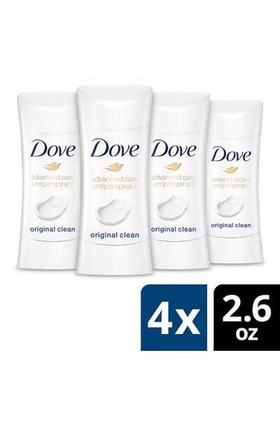Dove Pack of 12Antiperspirant Deodorant Original Clean