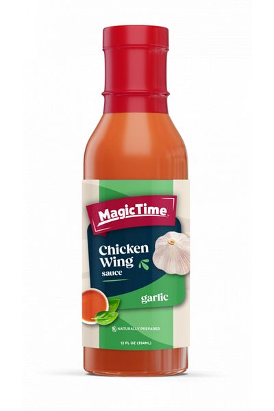 Magic Time Pack of 12Chicken Wing Sauce - Garlic