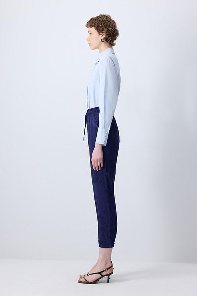 Touché Privé Elastic Waist Jacquard Pants