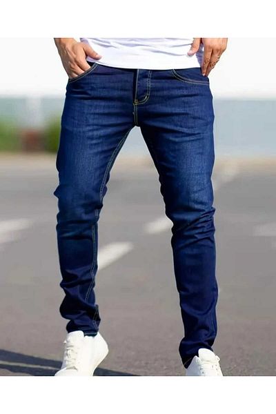 KING SEZAR Ανδρικό Slim Fit Lycra Jeans Ανδρικό τζιν παντελόνι