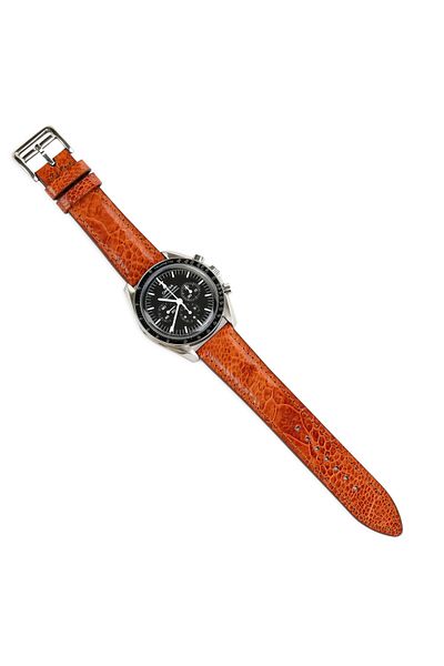 Onywatch 18 mm Leather Watch Band Real Ostrich Skin 18 mm Leather Band 18 mm Watch Strap
