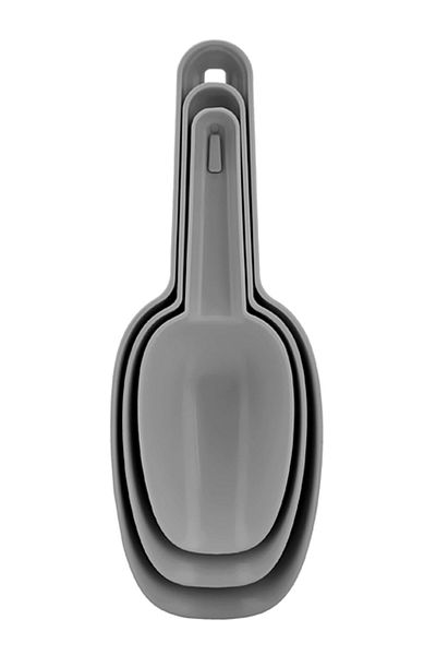 Selenica Multi-Purpose 3-Piece Shovel Set - Food, Legumes, Spices, Detergent Spoon - Practical Measuring Spoons