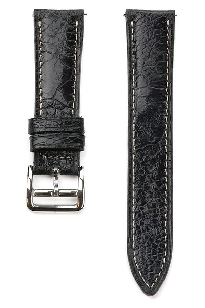 Onywatch 18 mm Leather Watch Band Real Ostrich Skin 18 mm Leather Band 18 mm Watch Strap