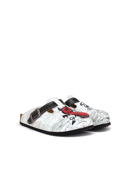 Goby Mules - Gray - Flat