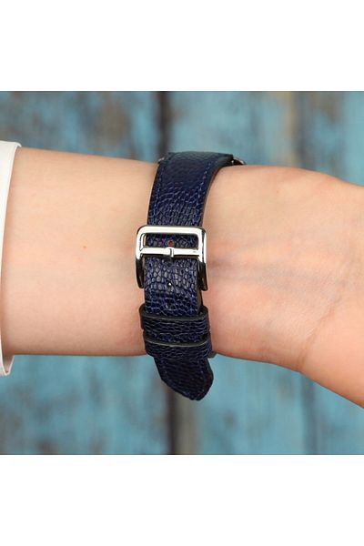 Onywatch 18 mm Leather Watch Band Real Ostrich Skin 18 mm Leather Band 18 mm Watch Strap
