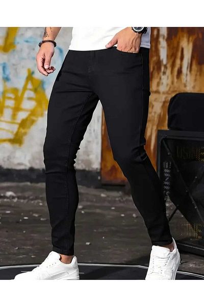KING SEZAR Ανδρικό Slim Fit Lycra Jeans Ανδρικό τζιν παντελόνι