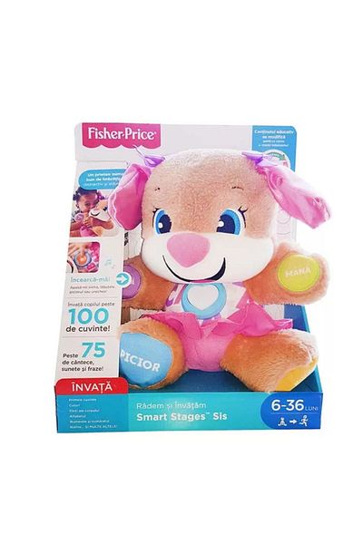FISHER PRICE Sis the dog speaks Romanian