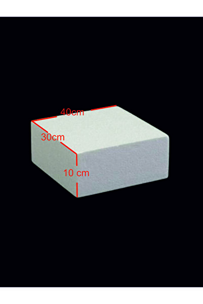 SBK Concept Strafor Maket Pasta Köpüğü 30x40cm 10cm Yükseklik
