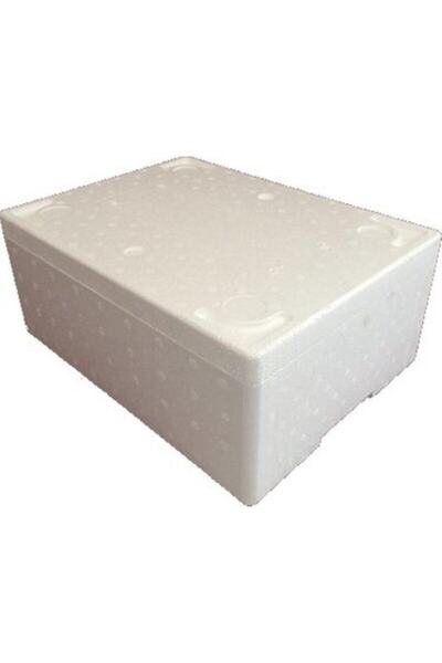 ELİF AMBALAJ Beyaz Strafor Köpük Kutu 5 Kg Et Balık Gıda Taşıma Kutusu