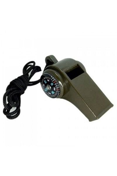 Skygo Multifunctional Whistle Compass Camping Thermometer Emergency Survival Gear Whistle