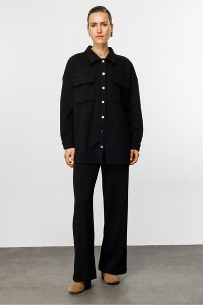 KUAD Black Raised Three Thread Set