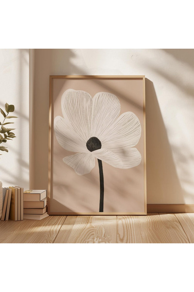 woodhomeworks Tek Parça Salon Ofis Dekor Tablo Ttk