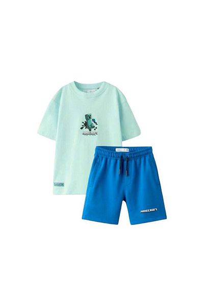 babymoon kids Mini Kraft Men's Short Sleeve Shorts Suit