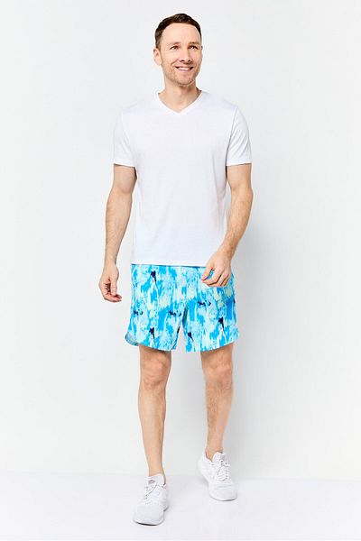adidas Men Sportswear Fit 7 Inseam Training Shorts, Blue