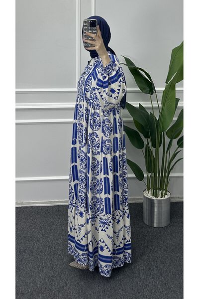bybaharoz Viscose Dress