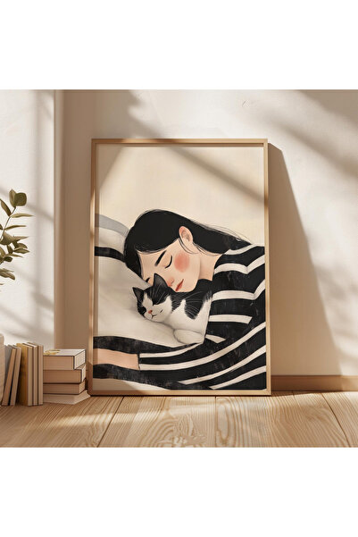 woodhomeworks Tek Parça Salon Ofis Dekor Tablo Ttk