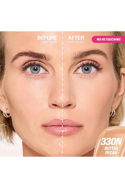 Huda Beauty Easy Blur Foundation - Better Pecan 330N