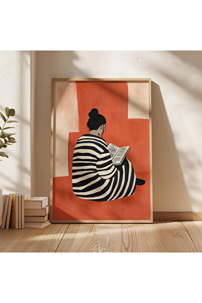 woodhomeworks Tek Parça Salon Ofis Dekor Tablo Ttk