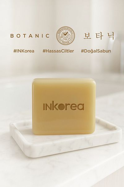 İnkorea Gentle Moisturizing Soap for Sensitive & Dry Skin
