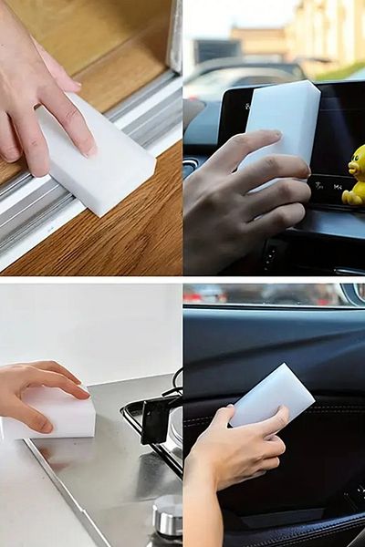 Trend Goods Magic Sponges, Multi-Purpose Household Cleaning, Kitchen Dish Sponges, Bathroom, Bathtub, Sink (5 Pieces)