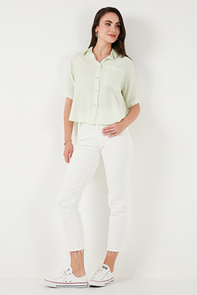 Lela Regular Fit Chest Pocket Short Sleeve Shirt Shirt 6779324