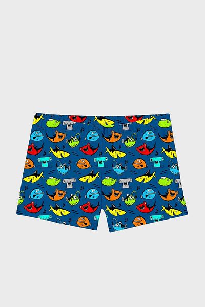 SLIPSTOP Costum de baie cu protecție UPF 50+ cu imprimeu acvatic SHORT MAYO SHORT SR2531000002