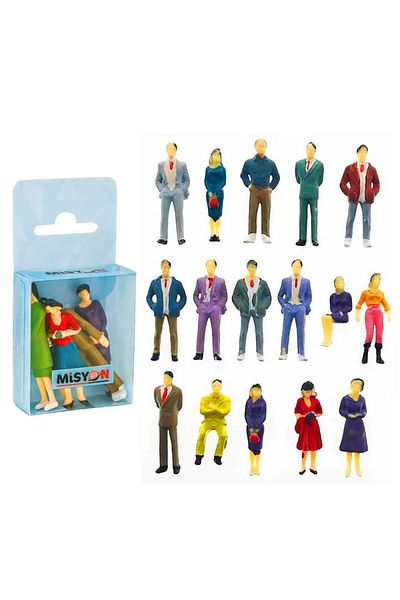 Misyon Model Human Figure 1/25 Pack of 5