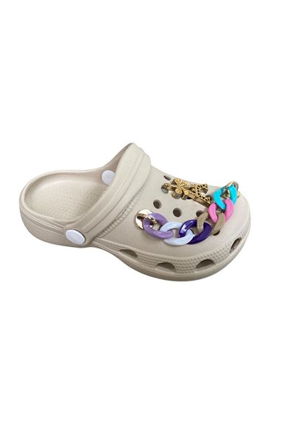 Riva Fetiță Eva Teddy Bear Figured Chain Beach Sea Nursery Holiday Garden Daily Use Sandale-slapi
