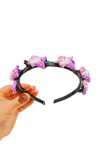 Nisankids Kuromi Figürlü Taç Mandallı Taç Kıskaçlı Taç 1 Adet