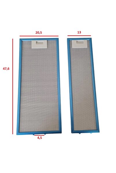 Esty 1350 ASPİRATÖR ALÜMİNYUM FİLTRE TAKIMI (1 İÇ-1 DIŞ ) 2 ADET