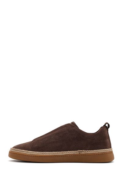 Derimod Men's Mink Suede Leather Sneaker 25Sfd631710