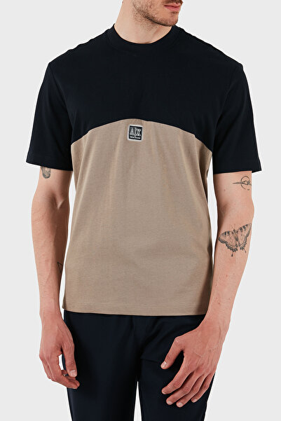 Armani Exchange Armani Exchage 100% βαμβακερό μπλουζάκι με κανονική εφαρμογή με λαιμόκοψη Ανδρικό μπλουζάκι XM000485 AF10362 MB039