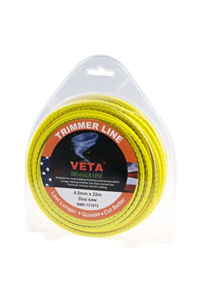 Veta 131872 Misina 4.5mm 22 Metre Tırtıklı Sarı