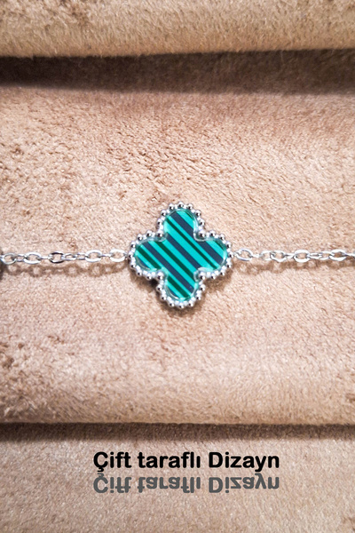 RLBM Clover Steel Bracelet