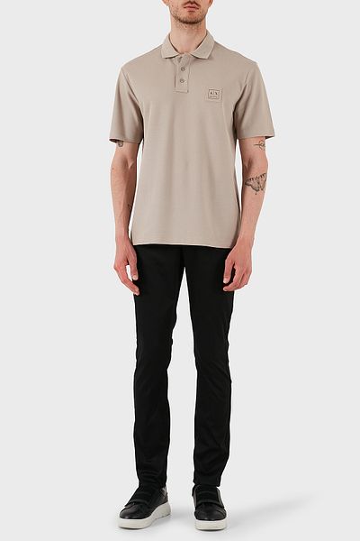 Armani Exchange Stretch Cotton Slim Fit Regular Waist Straight Leg Pants Men's Pants Xm000070 Af13236