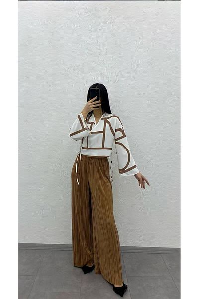 Sachistanbul Jess Pants Shirt Double Set