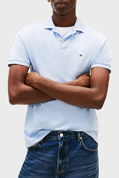 Tommy Hilfiger % 100 Pamuk Regular Fit Düğmeli Polo Yaka T Shirt Erkek POLO Y...