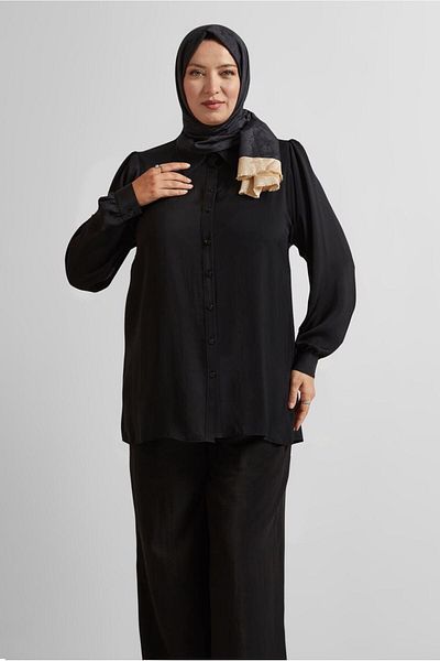 Alvina Shirt Collar Tunic 20750
