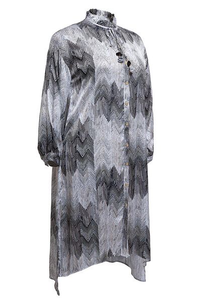 Alvina Plus Size Patterned Tunic 20521