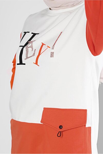 Alvina Tracksuit Tuniki - Printed and Pocketed 43555