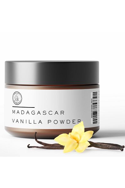AWAFI MILL Vanilla Bean Powder | Madagascar Vanilla - Bottle of 6 gm